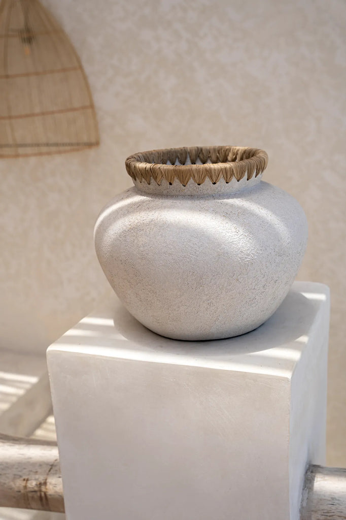 Madrid Vase - Beton Naturlig - M