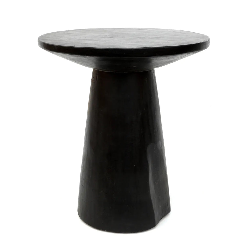 Timber Conic Sidebord - Sort - 50cm