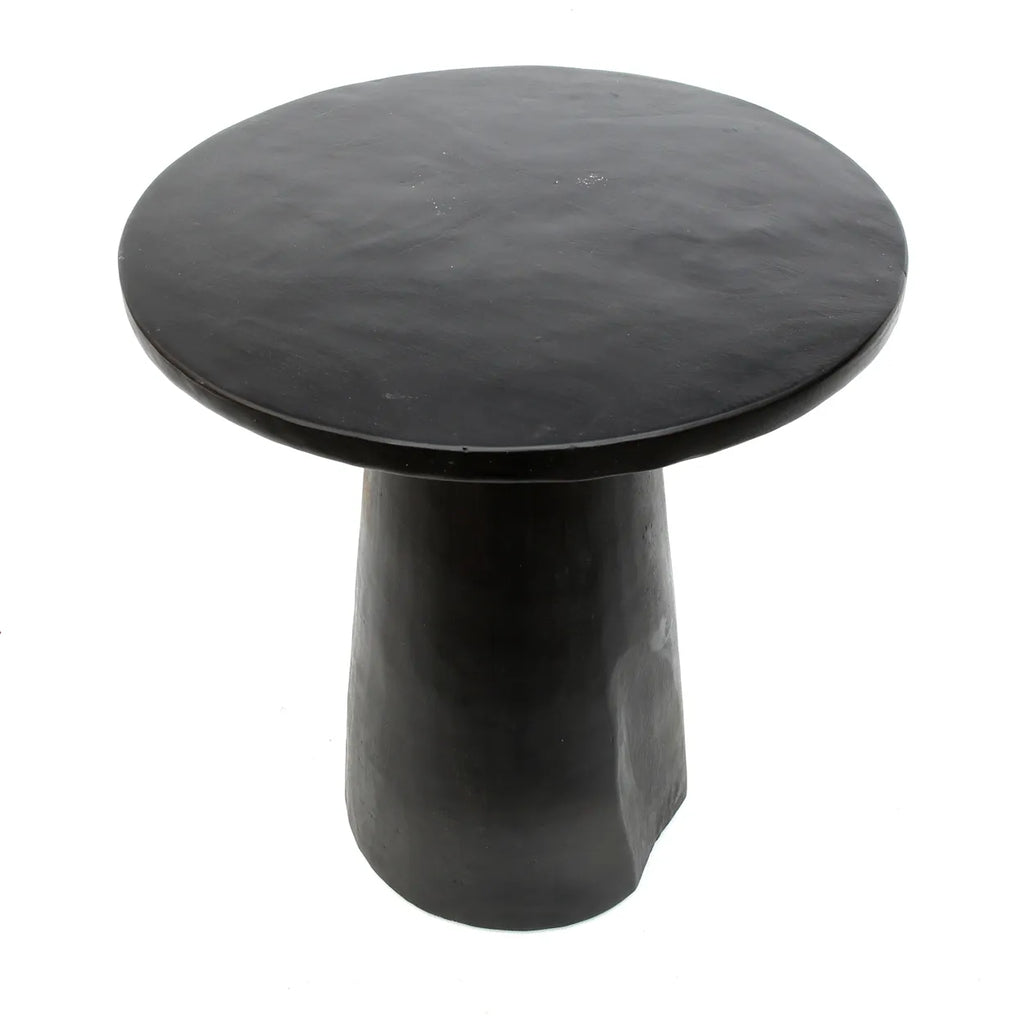 Timber Conic Sidebord - Sort - 50cm
