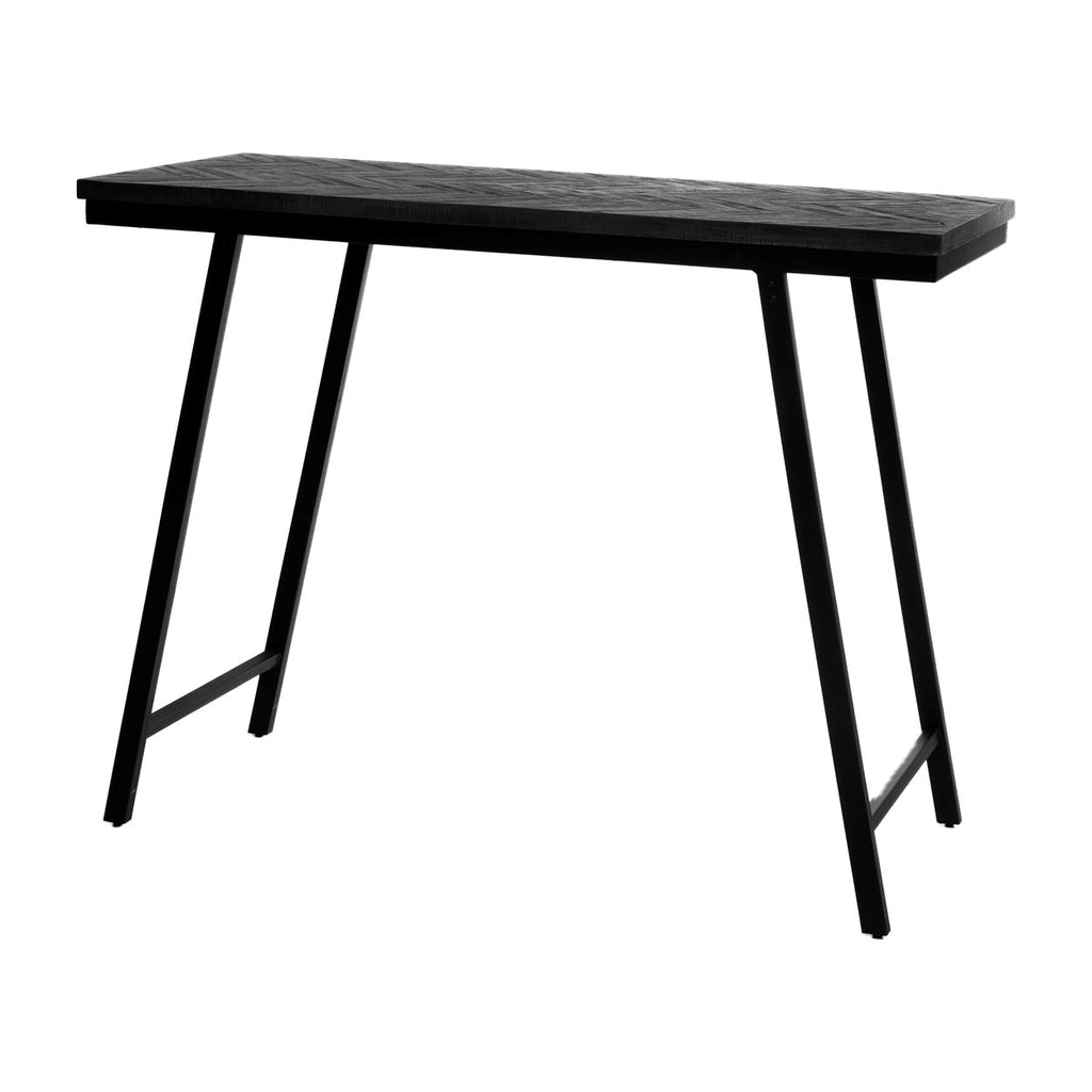 Sildebens Høj Bord - Sort - 140cm