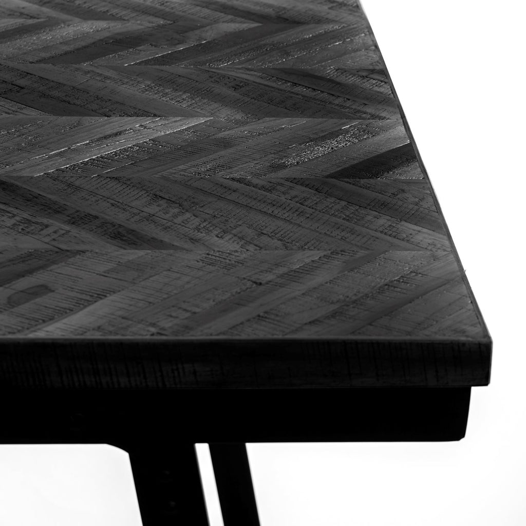 Sildebens Høj Bord - Sort - 140cm
