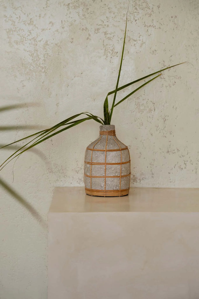 Whoopy Vase - Beton Natur - L