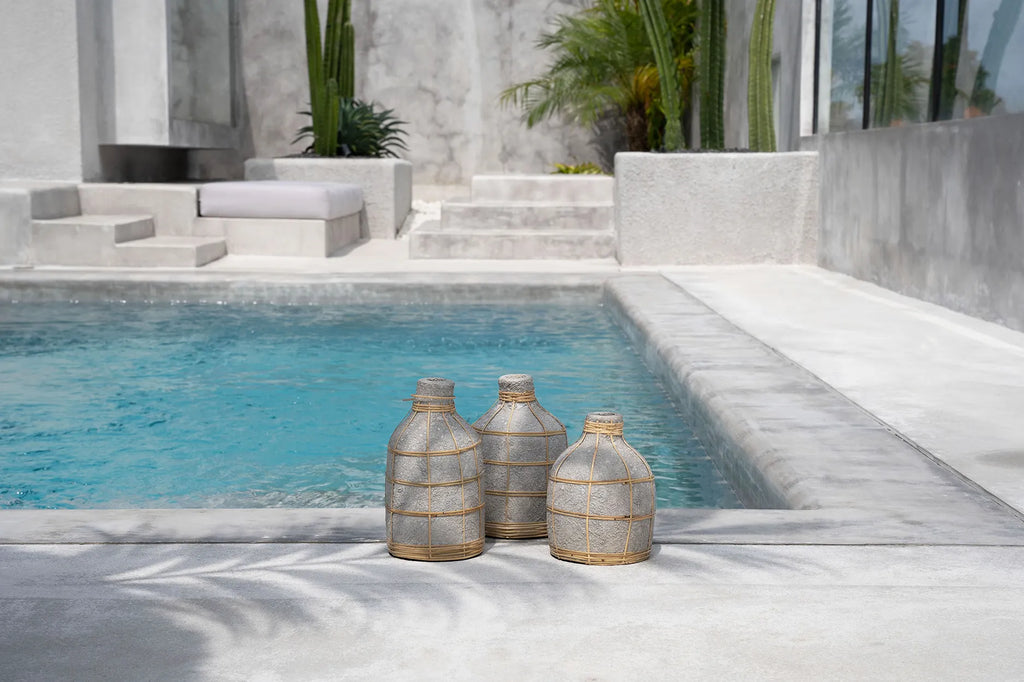 Whoopy Vase - Beton Natur - L