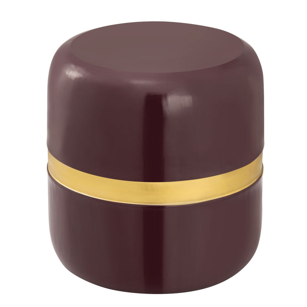 Dekorativt sidebord rundt ø 34 H 36 cm