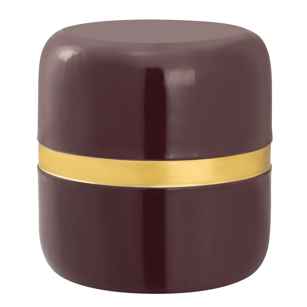Dekorativt sidebord rundt ø 34 H 36 cm