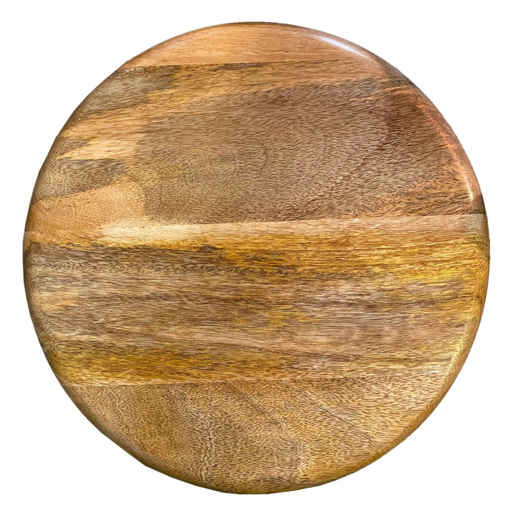 Drejestol/barstol, højdejusterbar i træ og metal hvid - Nordic Unique