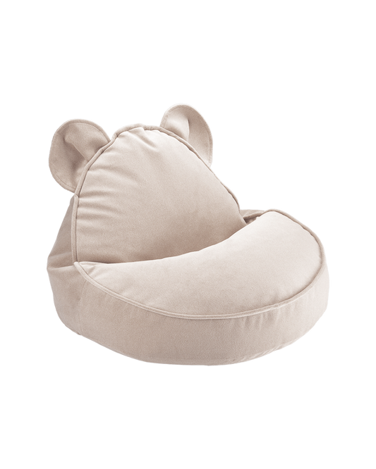 Beige Bjørn Sækkestol