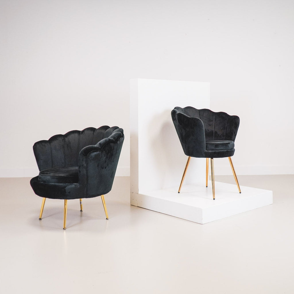 Fauteuil Stol Skal - Sort