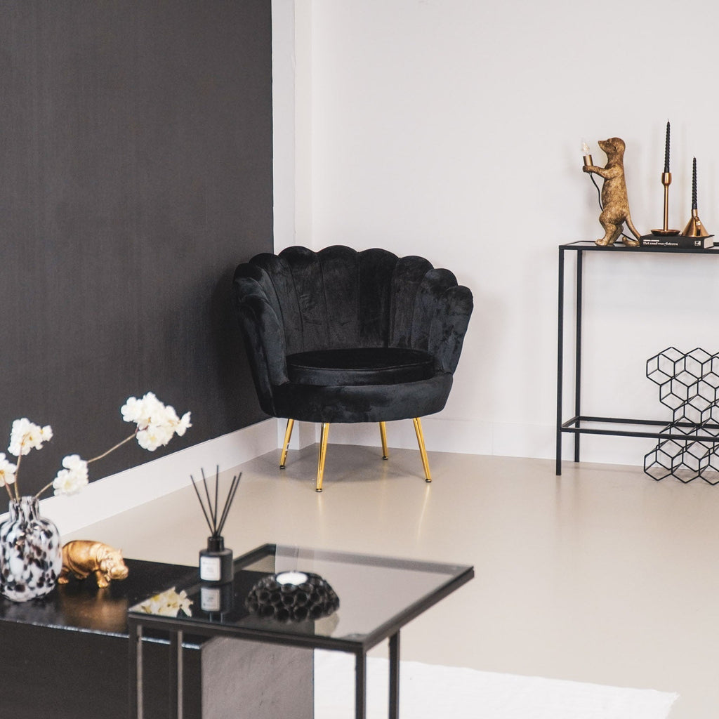 Fauteuil Stol Skal - Sort
