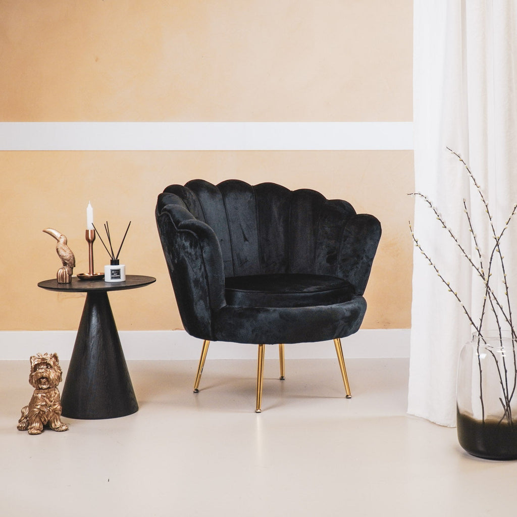 Fauteuil Stol Skal - Sort