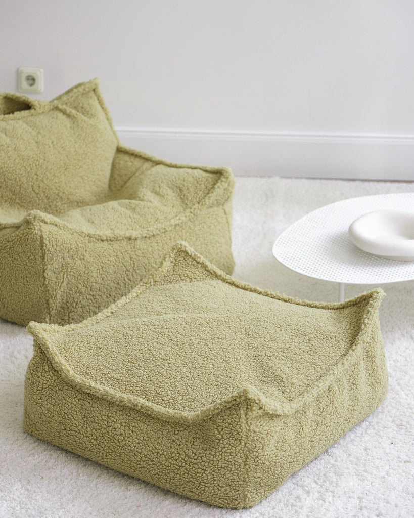 Matcha Firkantet Ottoman Skammel