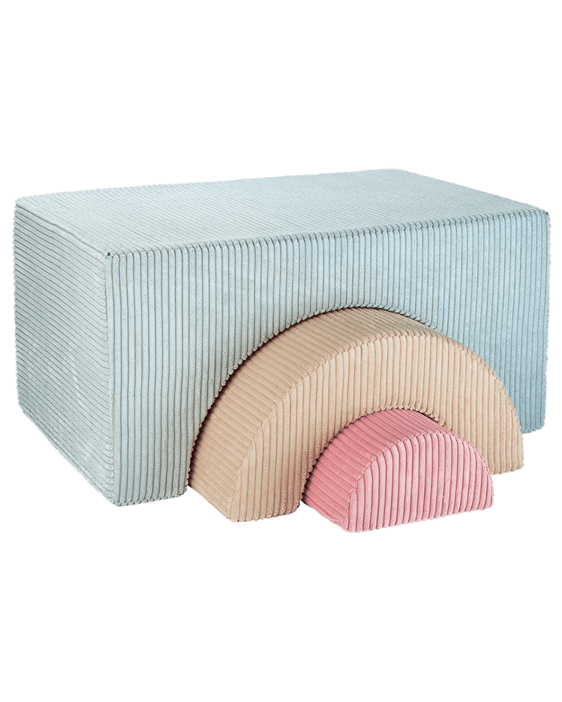 Pebermynte Grøn Regnbue Legesæt - Nordic Unique