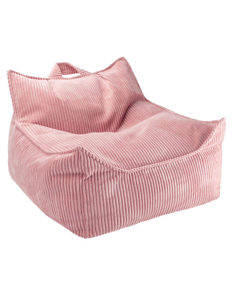 Rosa Mousse Bønnesækkestol