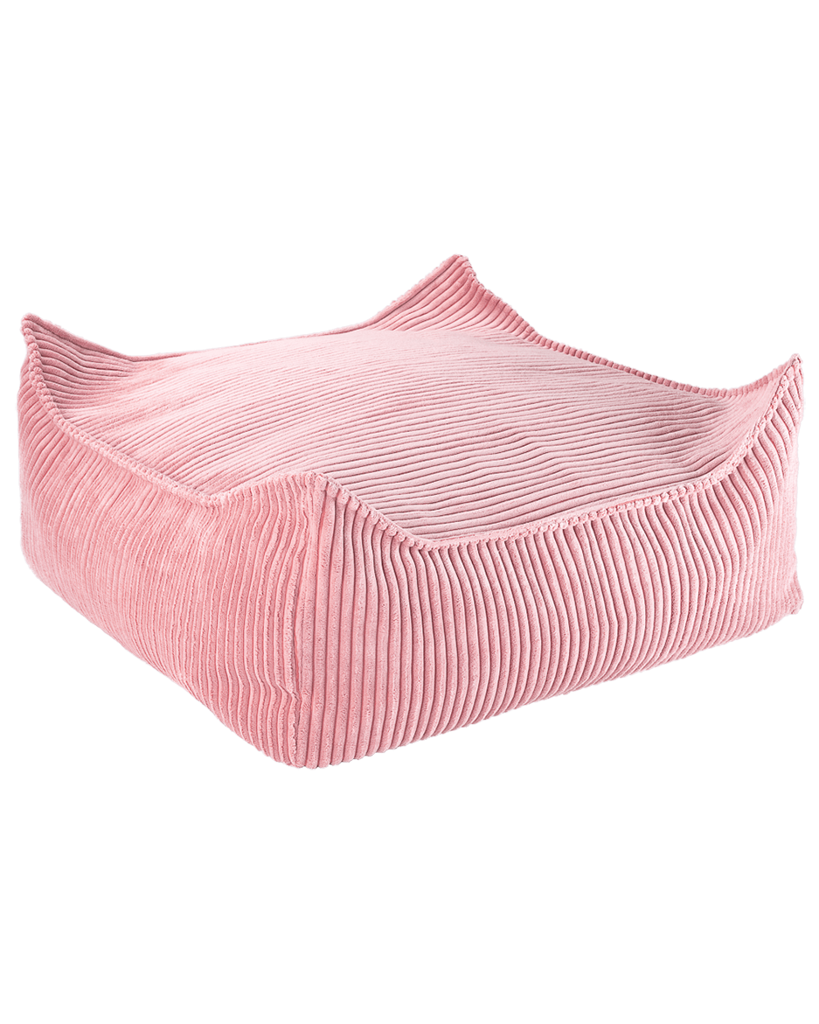 Rosa Mousse Firkantet Ottoman - Nordic Unique