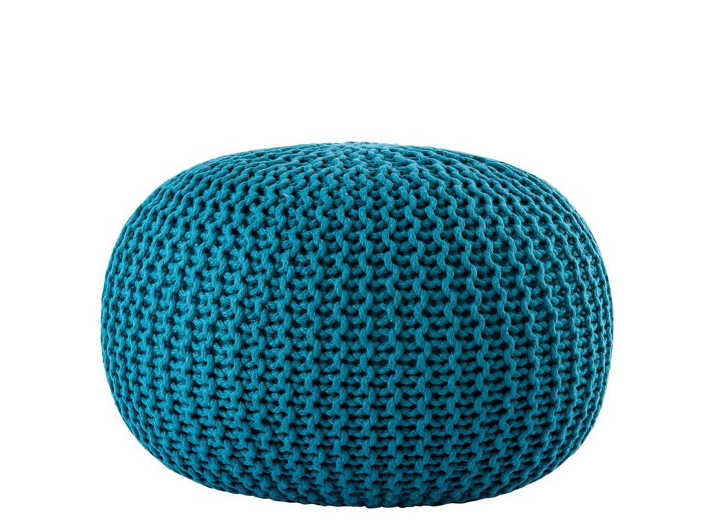 Puf/strikpuf premium Ø45cm 100% vandtæt blå - Nordic Unique