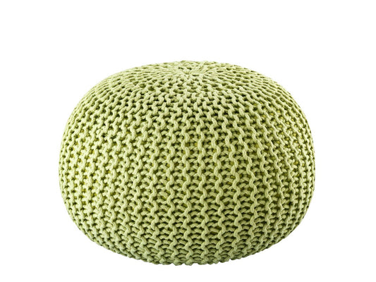 Puf/strikpuf premium Ø45cm 100% vandtæt æblegrøn - Nordic Unique