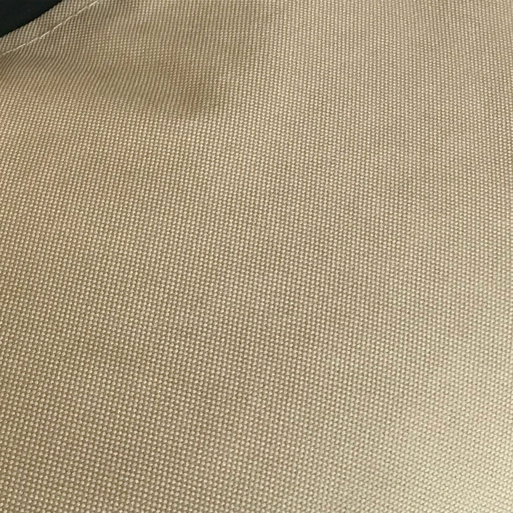 Puf 45x45x45cm til terrassen, vandtæt creme