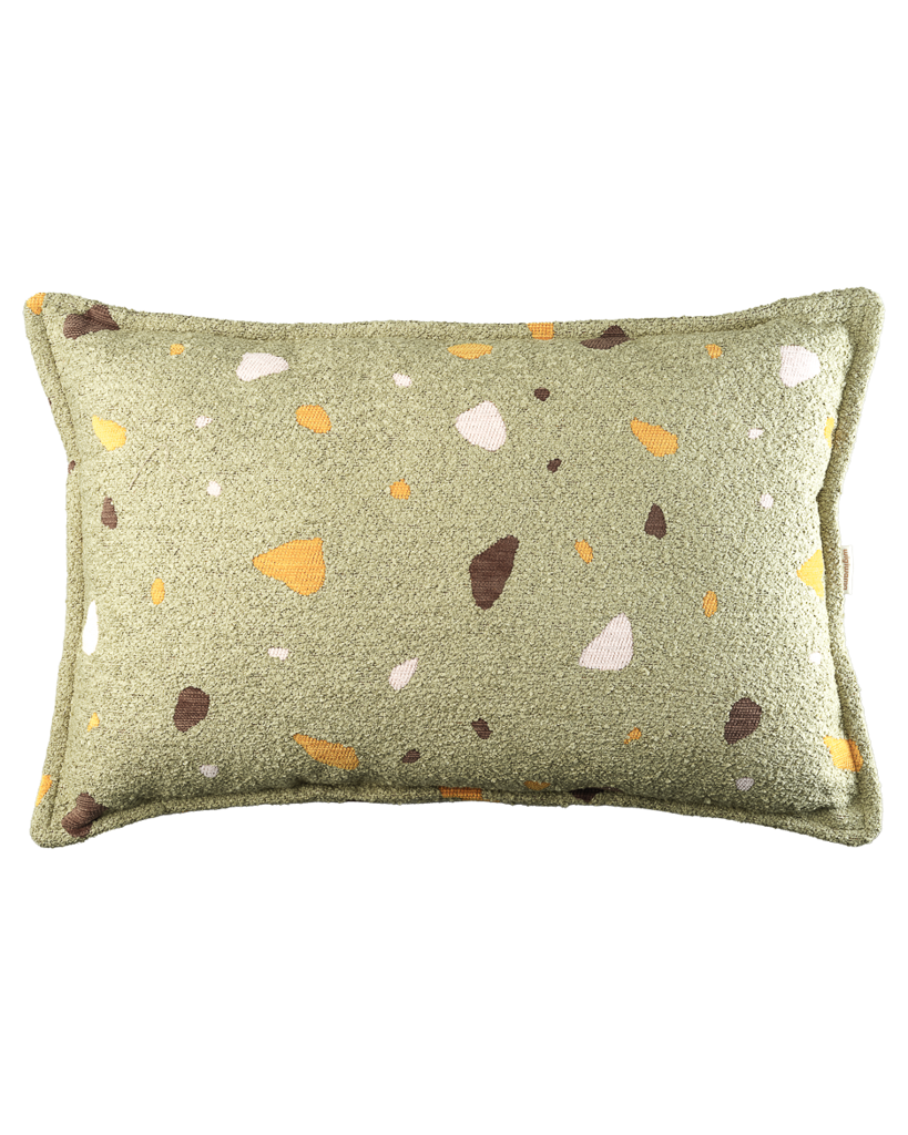 Terrazzo Moss Bolster Pude