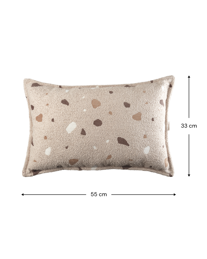 Terrazzo Sand Bolster Pude