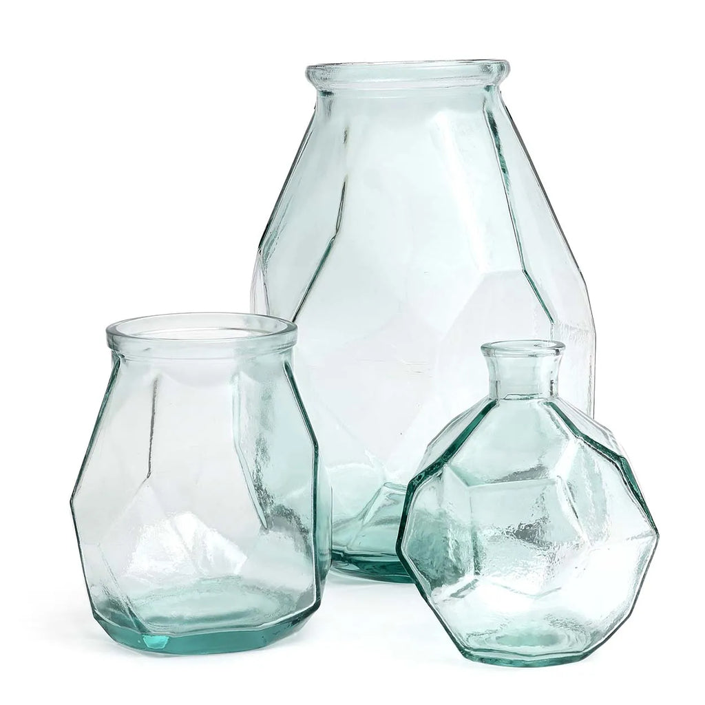 Origami Vase - Blå