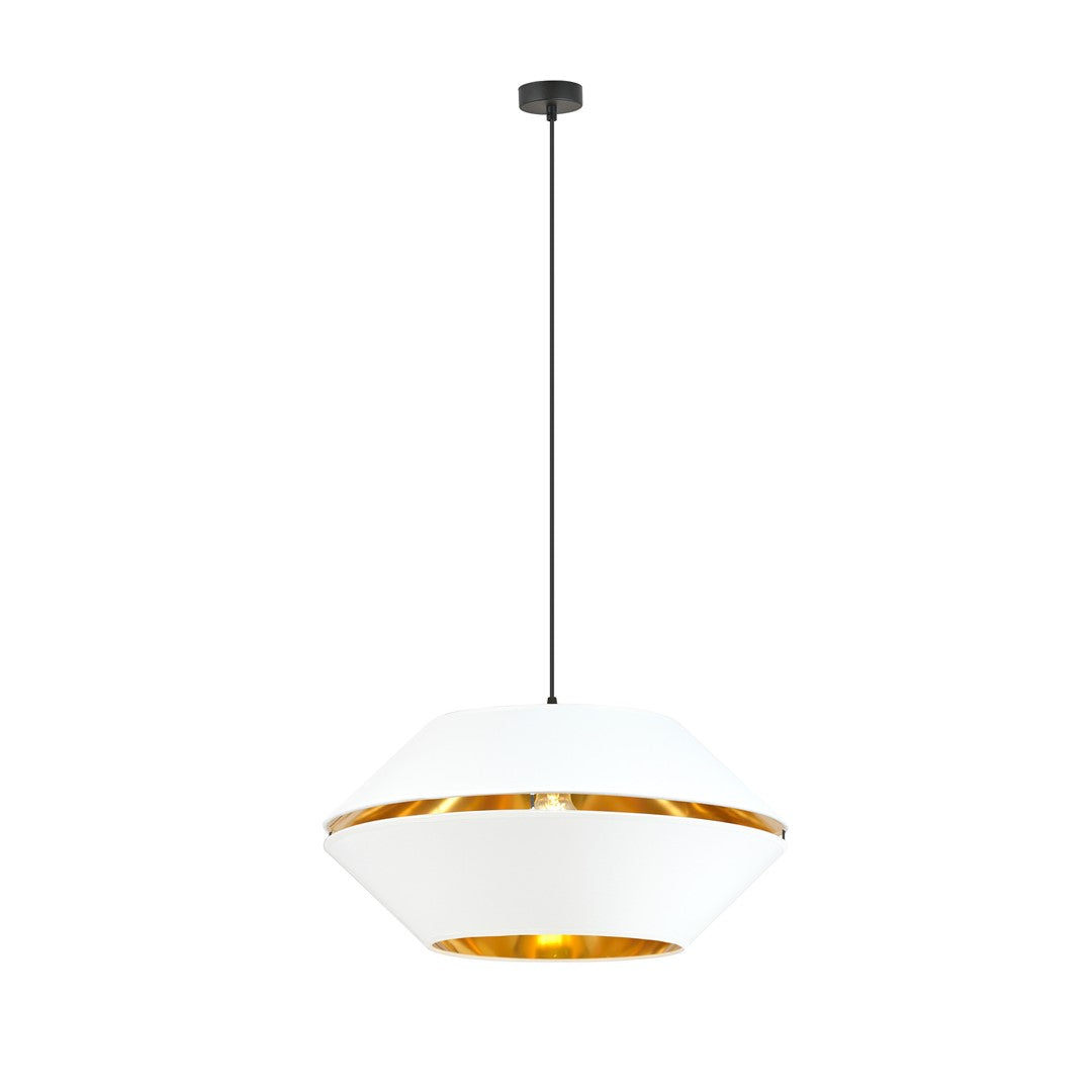 Loftlampe PIANO 1 - Hvid / Guld - Nordic Unique