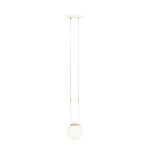 Loftlampe GLAM 1 - Hvid / Guld - Nordic Unique