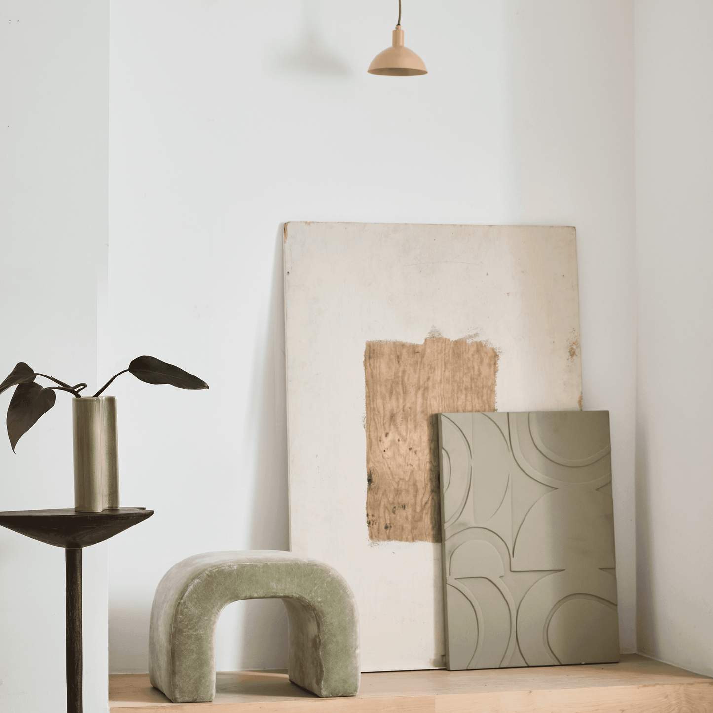 Hængelampe Suna Sea Mist, S - Nordic Unique