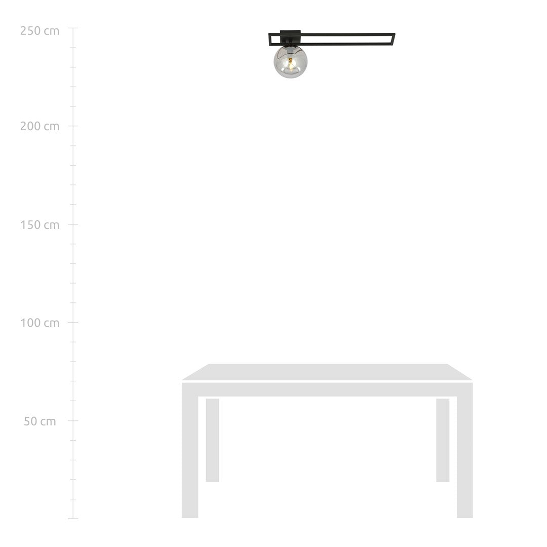 Loftlampe IMAGO 1C - Sort / Grafit - Nordic Unique