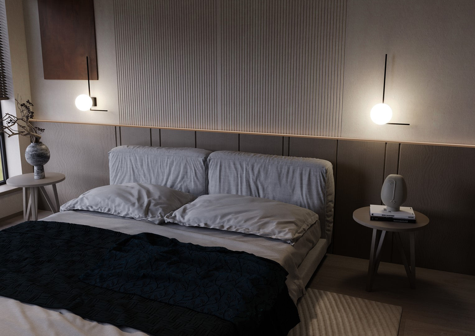 Loftlampe IMAGO 1F - Sort / Hvid - Nordic Unique