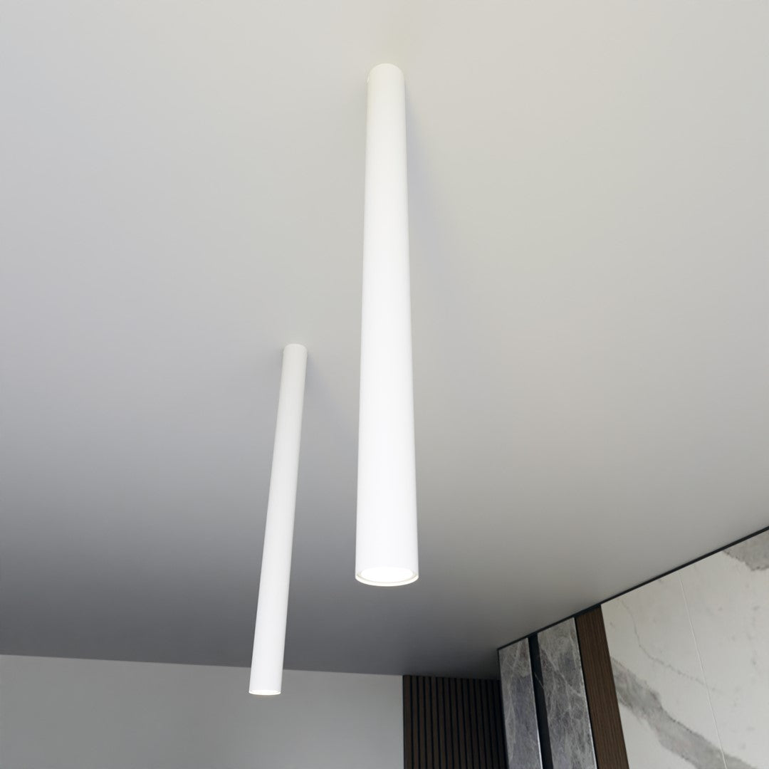 Loftlampe TECNO 1XXL - Hvid - Nordic Unique