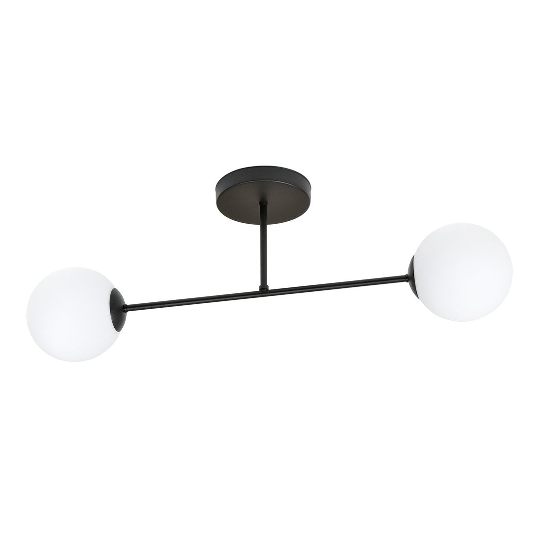 Loftlampe ROMA 2 - Sort / Hvid - Nordic Unique