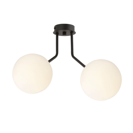 Loftlampe NOVA 2 - Sort / Hvid - Nordic Unique