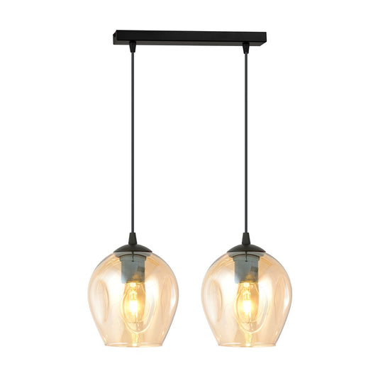 Loftlampe ISTAR 2 Sort / Rav - Nordic Unique