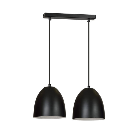 Loftlampe LENOX 2 - Sort / Hvid - Nordic Unique