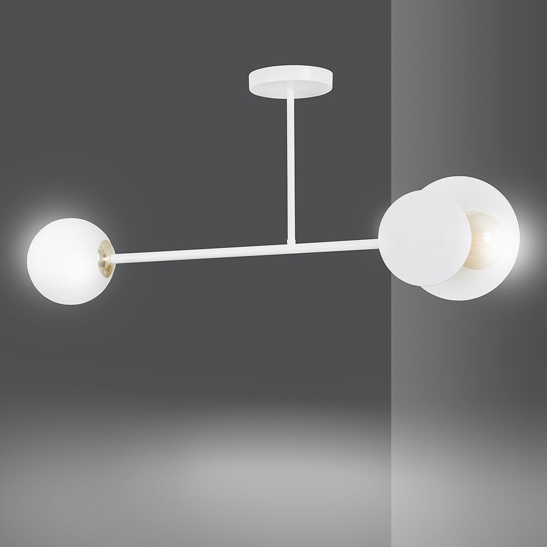 Loftlampe MINERVA 2 - Hvid - Nordic Unique
