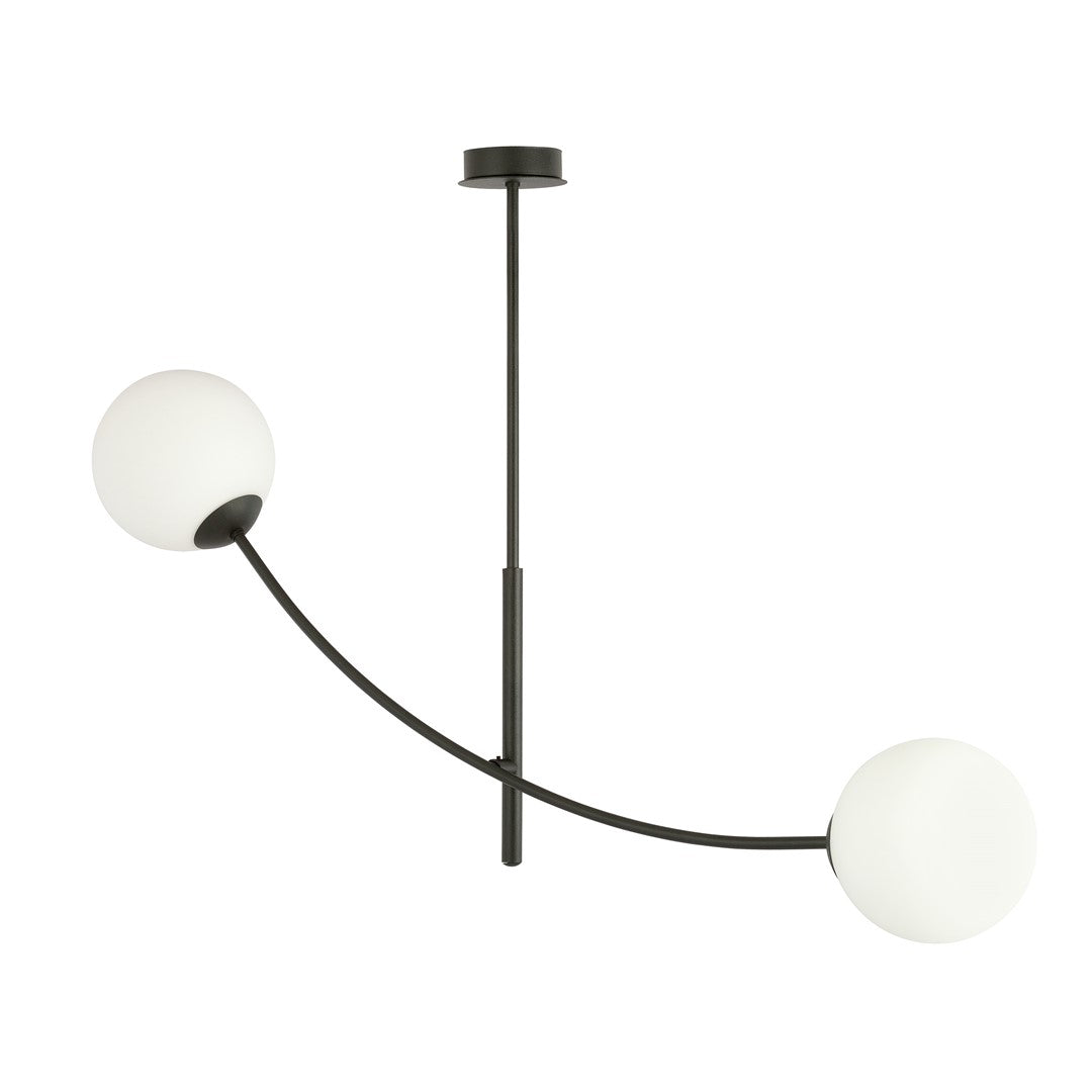 Loftlampe HUNTER 2 - Sort / Hvid - Nordic Unique