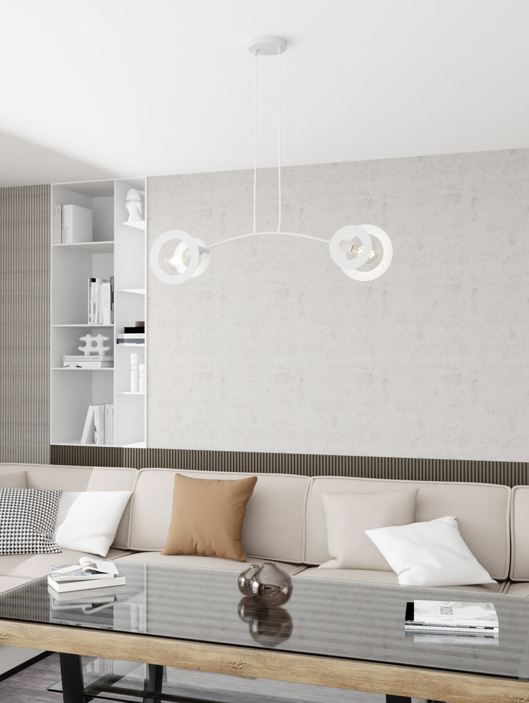 Loftlampe EUFORIA 2 - Hvid - Nordic Unique