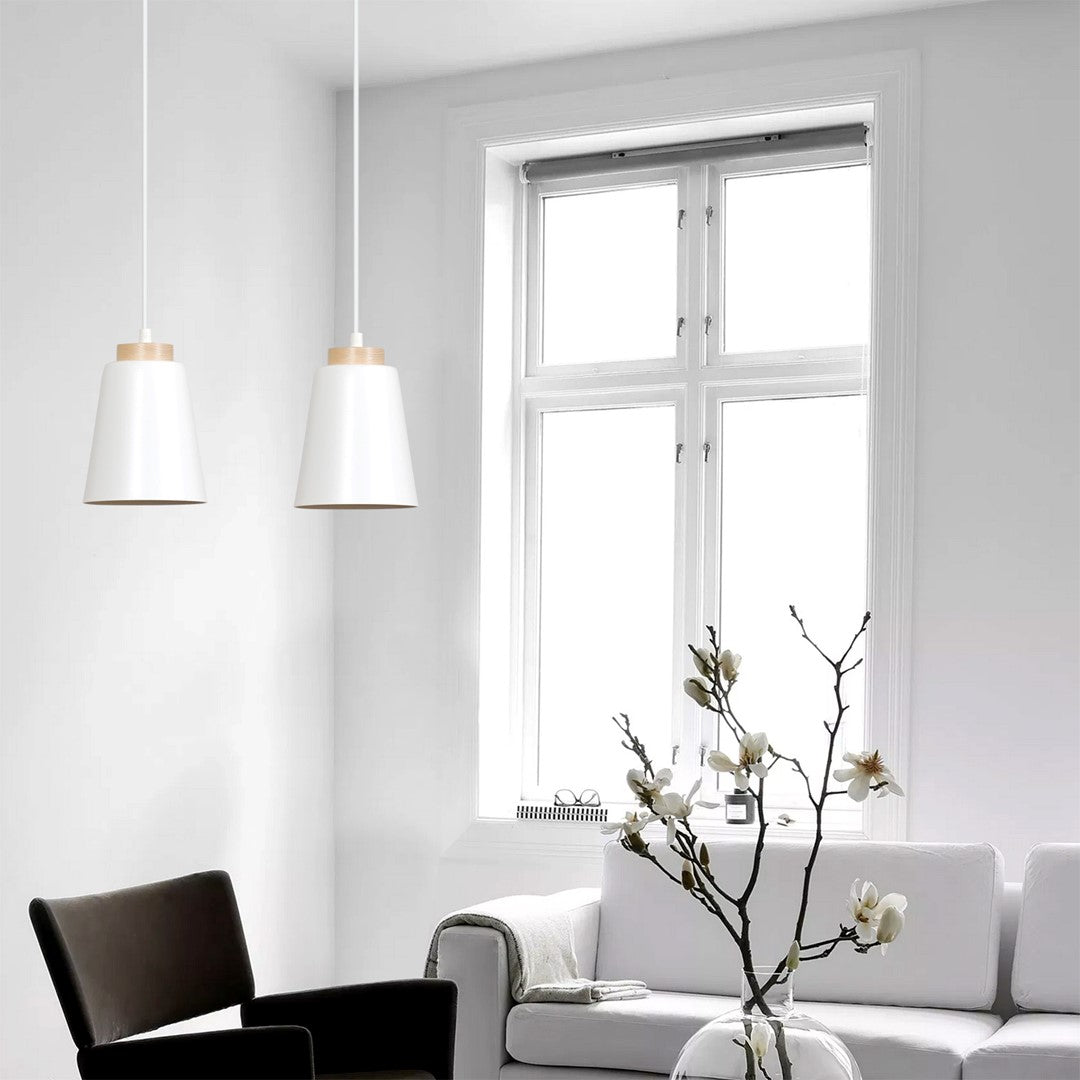 Loftlampe BOLERO 2 - Hvid - Nordic Unique