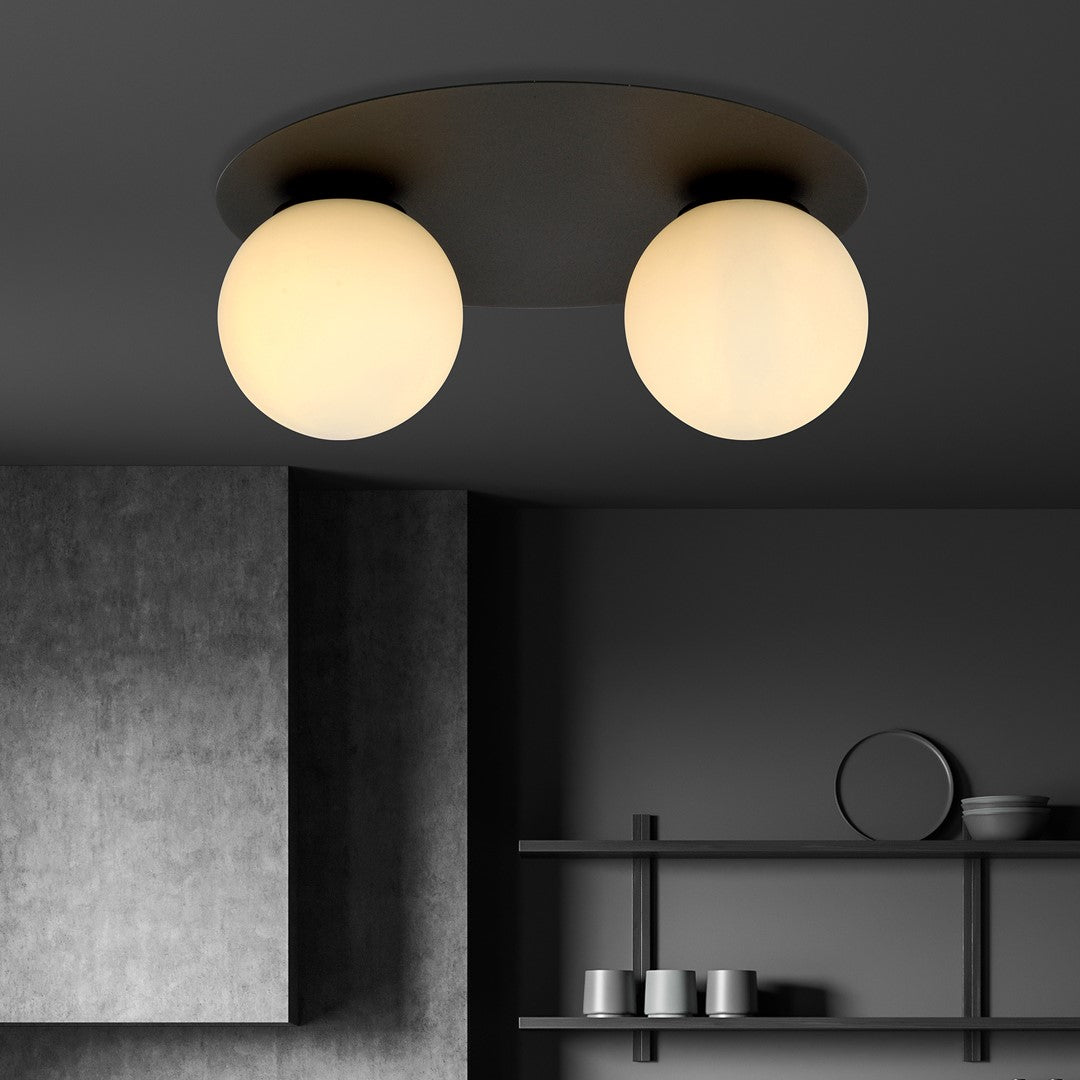 Loftlampe SOLAR 2 - Sort / Hvid - Nordic Unique