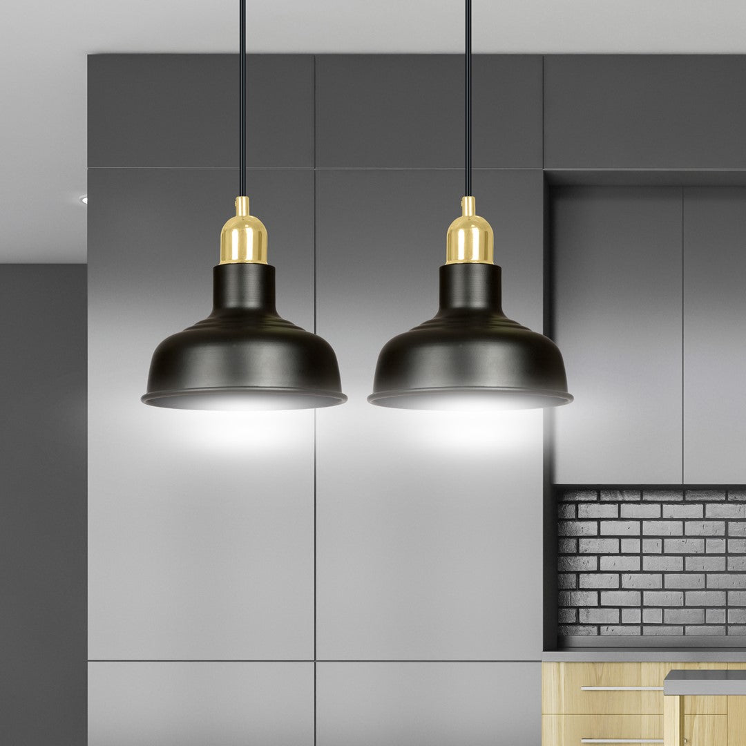 Loftlampe IBOR 2 - Sort / Guld - Nordic Unique