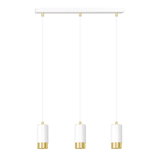 Loftlampe FUMIKO 3 - Hvid / Guld - Nordic Unique