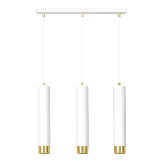 Loftlampe KIBO 3 - Hvid / Guld - Nordic Unique