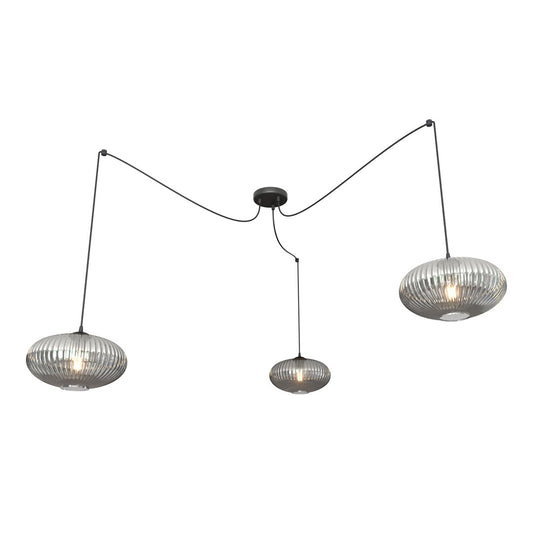 Loftlampe ORIGO 3 - Sort / Grafit - Nordic Unique