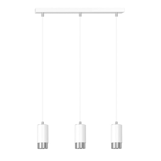 Loftlampe FUMIKO 3 - Hvid / Krom - Nordic Unique