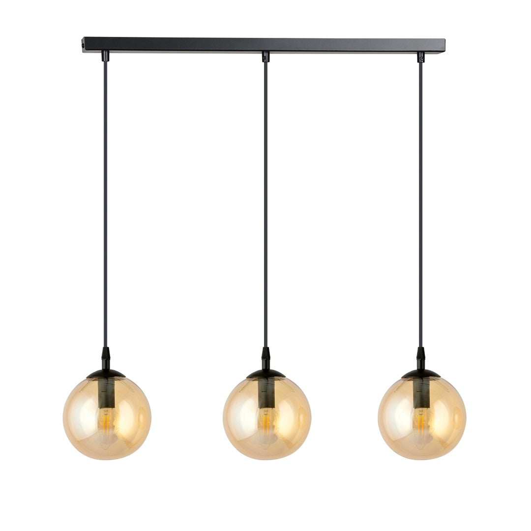 Loftlampe COSMO 3 - Sort / Rav - Nordic Unique