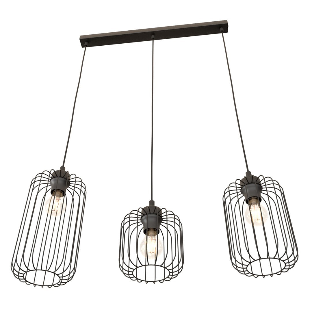 Loftlampe VANDER 3 - Sort - Nordic Unique
