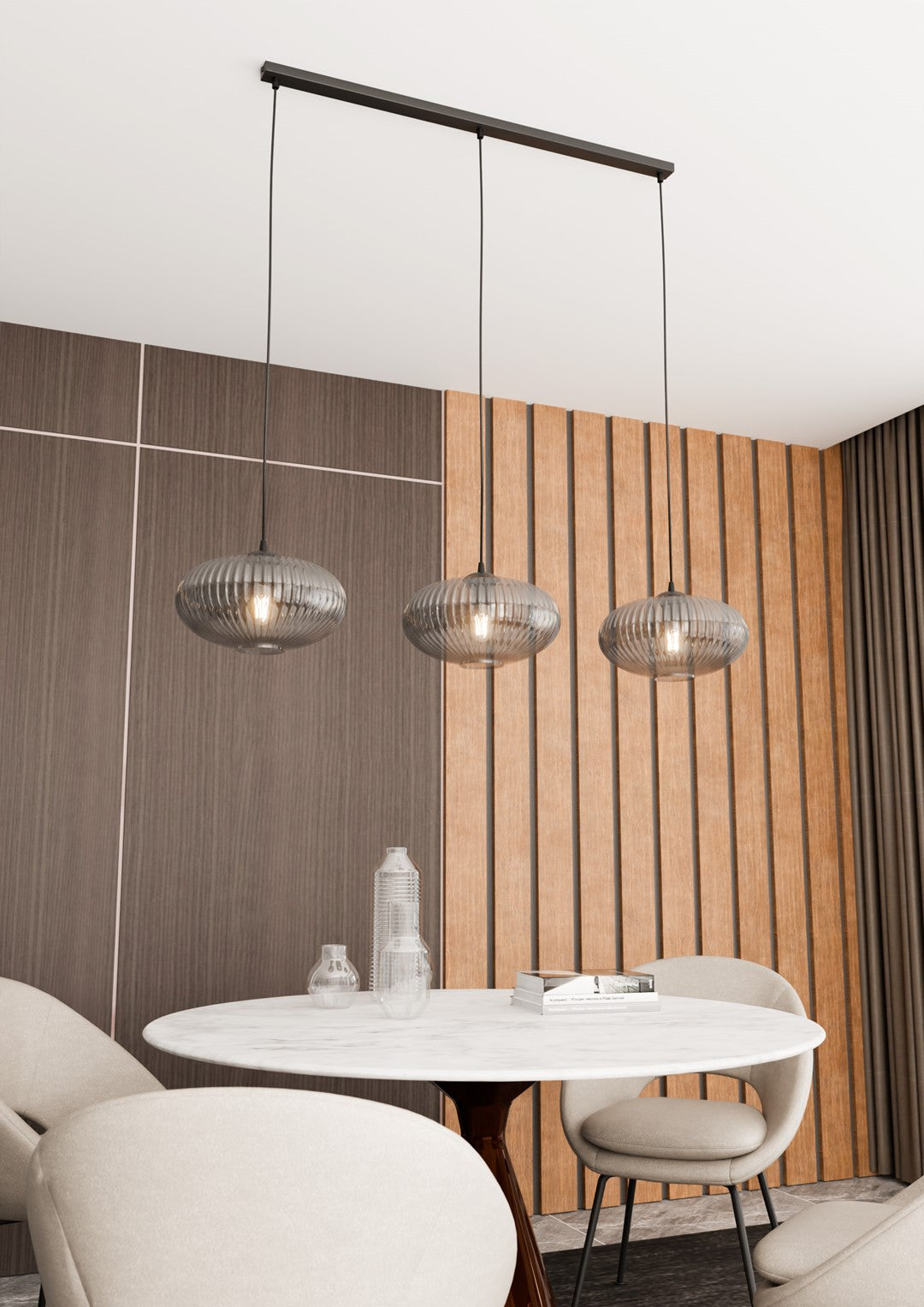 Loftlampe COCO 3 - Sort / Grafit - Nordic Unique