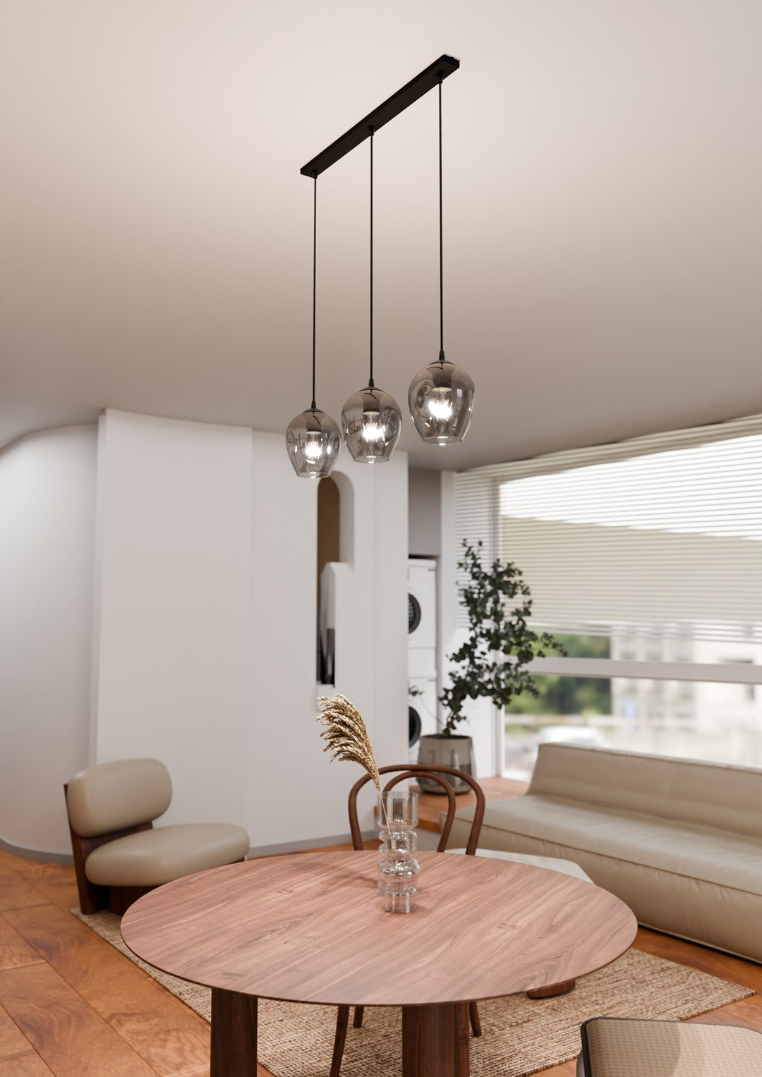 Loftlampe ISTAR 3 - Sort / Grafit - Nordic Unique