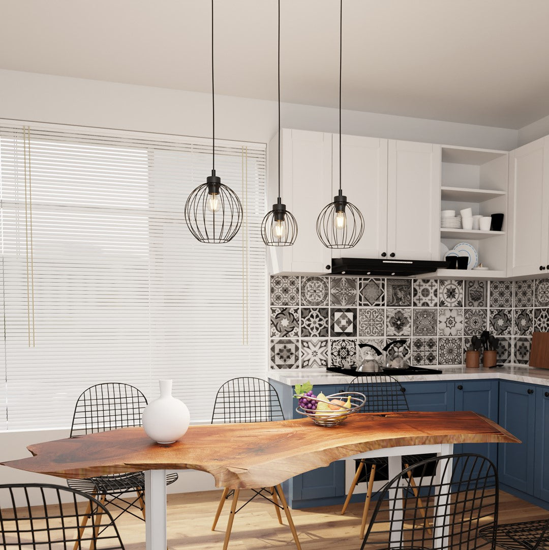 Loftlampe NANDO 3 - Sort - Nordic Unique