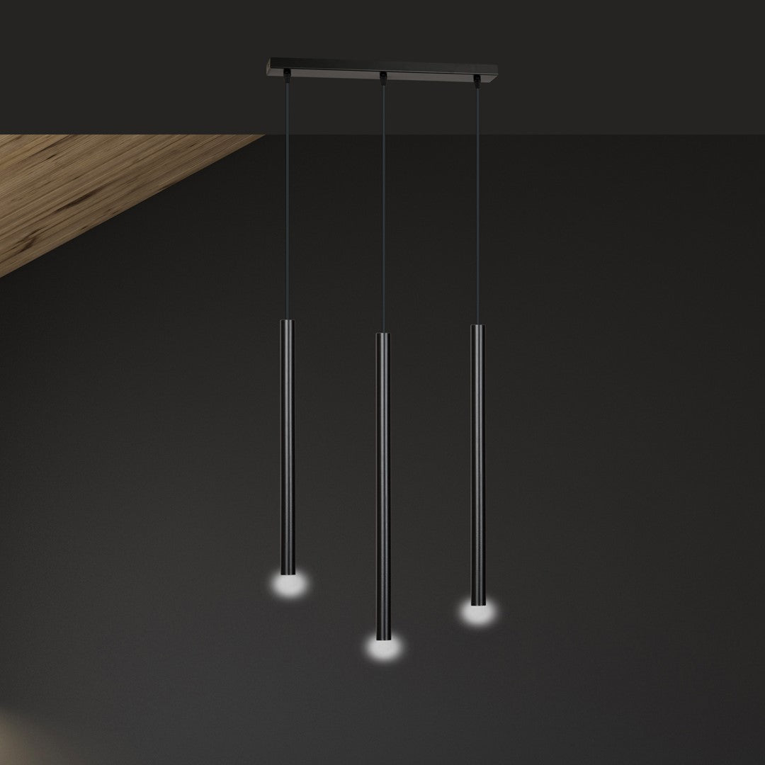 Loftlampe SELTER 3 - Sort - Nordic Unique